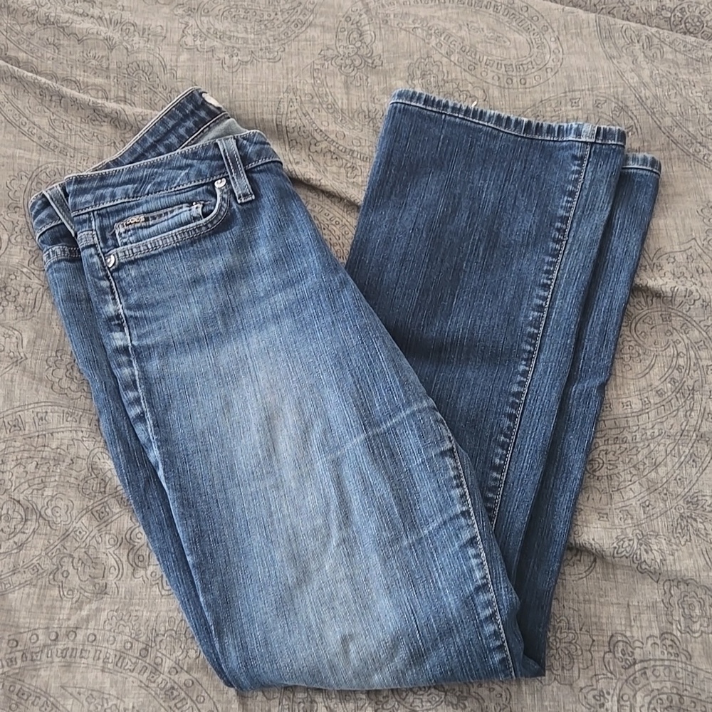Joe's Jeans 5 pocket bootcut mid rise 29 Knnedy Y2k Curvy Broke In Premium Denim - Picture 13 of 15